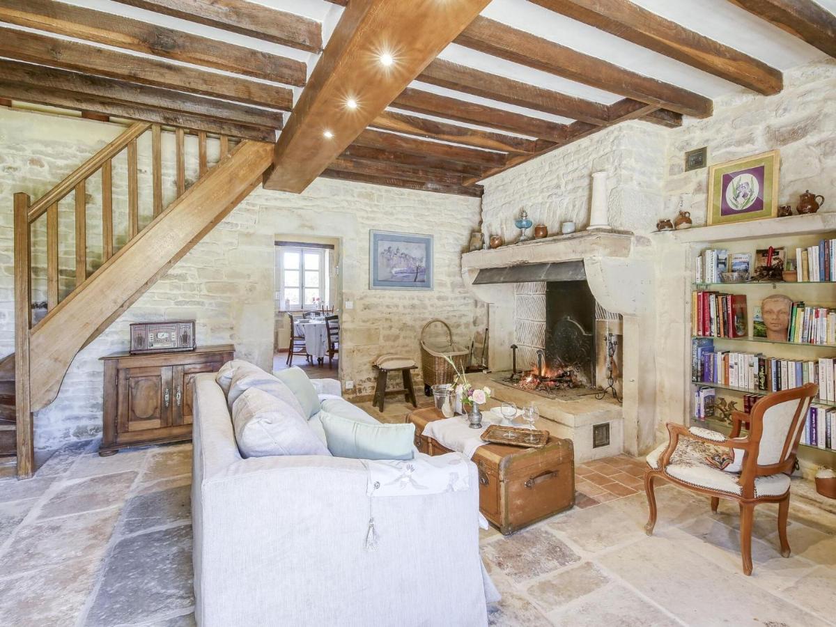 Burgundian Farmhouse In Talon With Fireplace Eksteriør billede