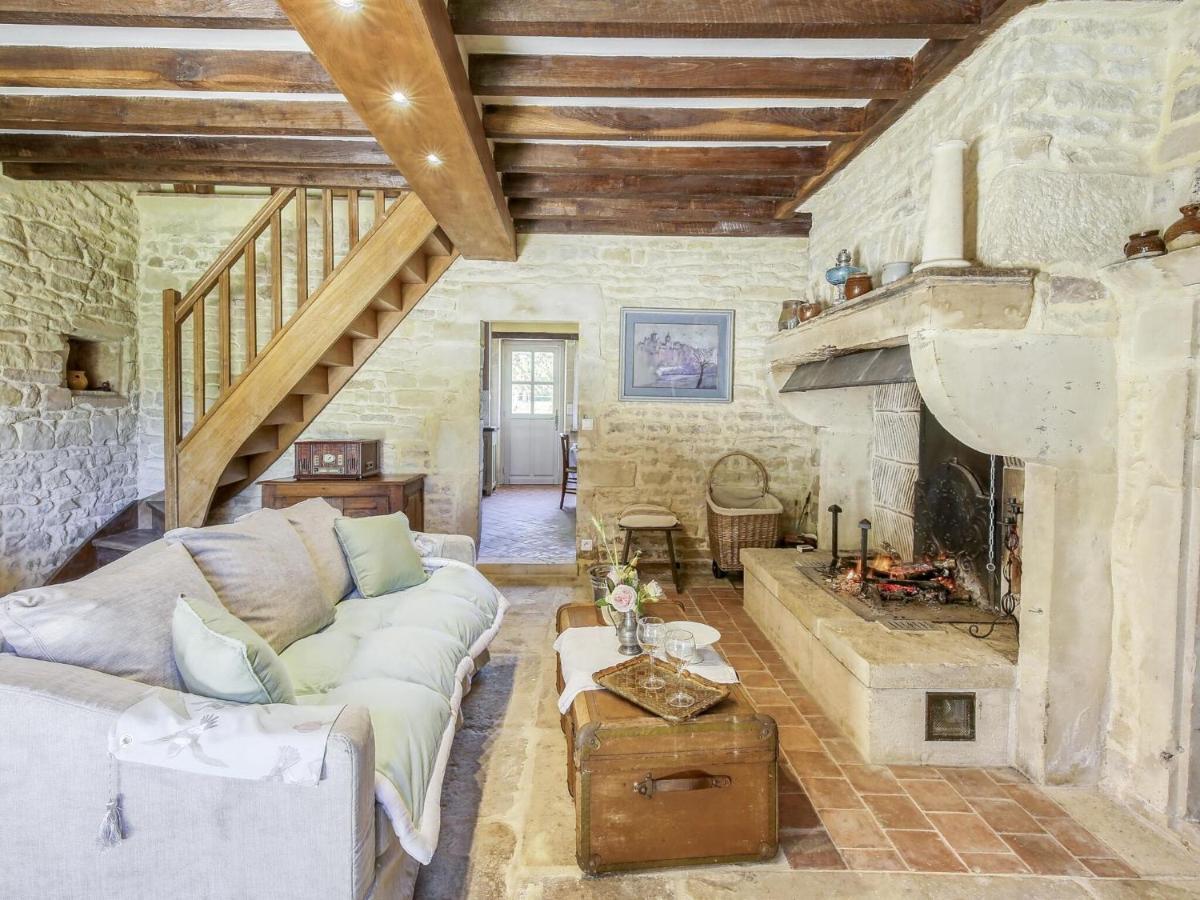 Burgundian Farmhouse In Talon With Fireplace Eksteriør billede
